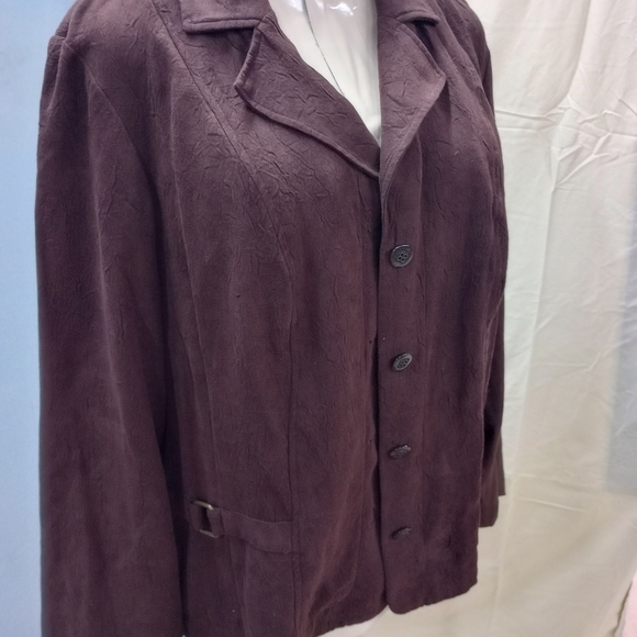 RQT Woman Adorable Suede like Jacket - Picture 2 of 7